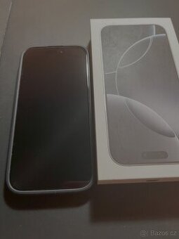iPhone 16 Pro 256 Gb - Zánovní - TOP stav - Záruka - 3