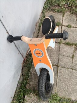 Dětské dřevěné odrážedlo stihl - 3