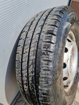 Pneu 225/70 R15C Hankook + disk 5x130,ET68 - 2ks - 3