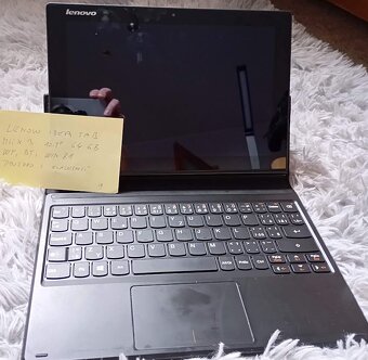 Tablet Lenovo Idea, včetně pouzdra s klávesnicí-Windows - 3