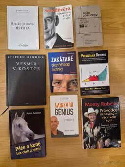 Knihy o koních, o létání, osobní rozvoj a psychologie - 3