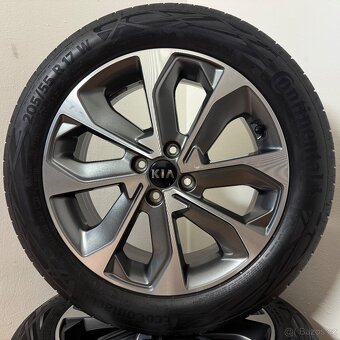 NOVÁ KIA STONIC 4x100 R17 ET50+LETNÍ 205/55R17 7mm - 3