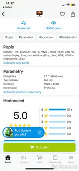 Prodám herní monitor LOC - 3