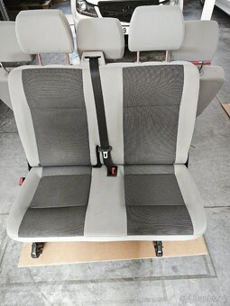 Zadní sedačky VW T5.1 - 3