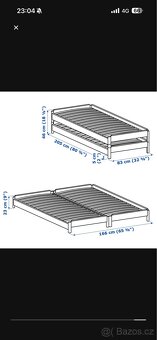 Stohovatelná postel Ikea - 3