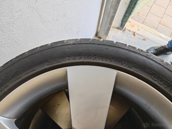 4ks alu kola 17", originál Škoda Denom - 3