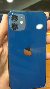 Apple iPhone 12 64GB Blue, pěkný stav,baterie 87%,zár.12mes - 3