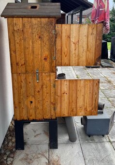 Rezervace - Dřevěná udírna s topeništěm - Rezervace - 3