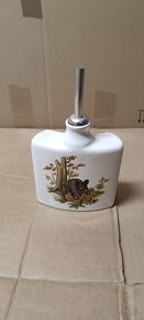 Porcelánová placatka / karafa – myslivecký motiv (divoké pra - 3