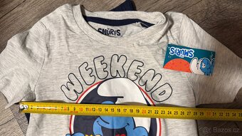 Dvoudílné pyžamo Šmoulové - 3