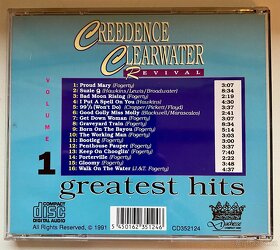 CD CREEDENCE CLEARWATER REVIVAL GREATEST HITS. VOLUME 1 - 3