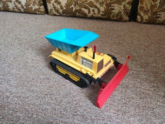 Retro hračka - Buldozer Jumbo - 3