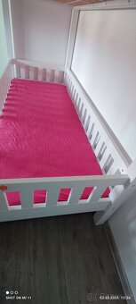 Prodám dřevěnou patrovou postel - 3