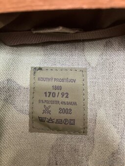 Kongo vz. 95, kabát, vojenský - 3
