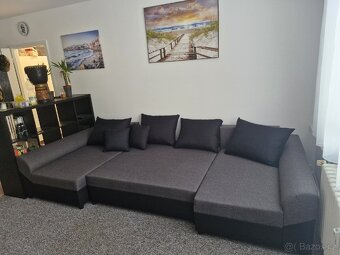 Sedací souprava do tvaru U s úložným prostorem - 3