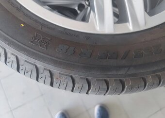 VW Tiguan R18 letní alu sada 235/55/18 - zánovní - 3