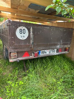 Kultivátor, veliký vozík.LEVNĚ - 3