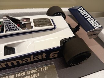 F1 BRABHAM FORD BT49C HECTOR REBAQUE 1981 MINICHAMPS 1:18 - 3