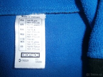 softshellová bunda Decathlon vel. 164 - 3