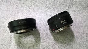 Canon adaptér EF-EOS R a Canon EF 50mm 1,8 STM - 3