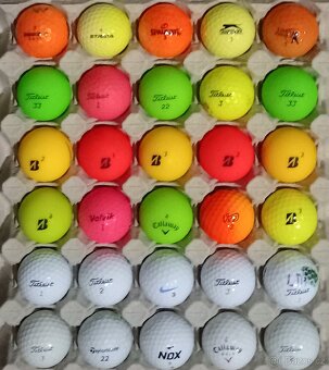 Hrané golfové míčky 60ks (A) - 3