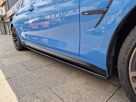 Podprahové lišty na BMW 4 - F32/F33/F36 - černý lesk - 3