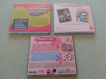 3x hra v krabičce (Disney, Barbie, Módní návrhářka) - 3