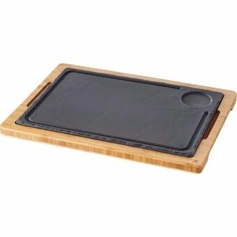 Steakový talíř 33 x 24 cm Basalt REVOL - 3