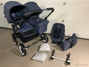 💜🖤 TOP STAV Bugaboo Donkey 5 DUO stormy blue 🖤💜 - 3