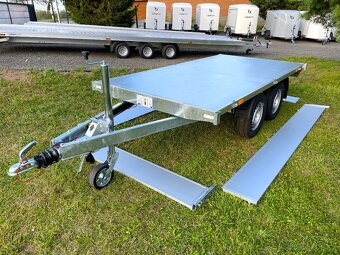 Sklápěcí přívěs DEBON PW 1.2 ELEKTRO, 300x160x30, 560 kg, 2 - 3