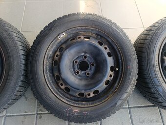 Zimní pneu+disky Škoda 185/60 R15 5x100 - 3