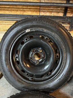 Plechové Disky 5X100 R15 Zimní Pneu 185/60/15 - 3