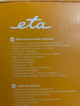 Mini ochlazovač vzduchu ETA coolio mini - 3