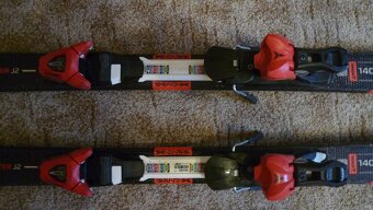 Dětské sjezdové (carvingové) lyže + hůlky + lyžáky - 3