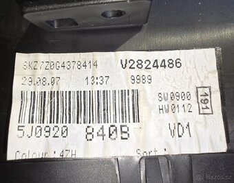 Škoda Fabia 2 -> Roomster Kompletní Sada 1.4 16V - 3