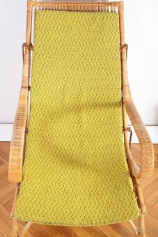 Retro Ratanové Křeslo ÚLUV - 3