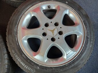 ALU disky originál Mercedes 5x112 R16 7,5Jx16H ET 42 se zimn - 3