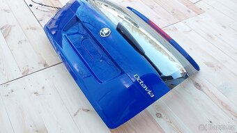 Škoda Octavia 2 – Dveře kufru combi modré 4590 - 3