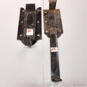 Petlice na dveře,vrata-2ks - 3