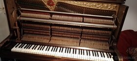 Prodám starožitné koncertní pianino Strauss - Lauberger & G - 3