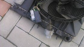 Citroen C3 HDi vodní chladič sahara ventilátor - 3