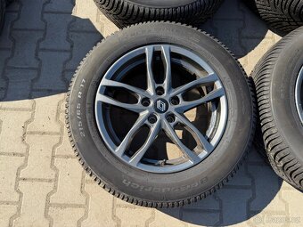4x al kola 5x114.3 17 + pneu zimní 215/65 R17 - 3