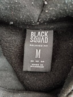 Mikina s kapucí street style vel M Black Squad - 3