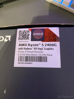 Ryzen 5 2400G | Originální box + stock chladič - 3
