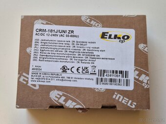 Jednofunkční časové relé CRM-181J /UNI ZR - 3