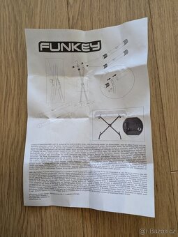 Stojan na klávesy FunKey X – černý (Made in Germany) - 3