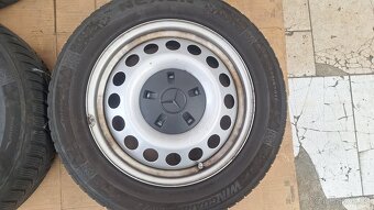 Sada disků Mercedes 5x112 zimní pneu 235/55 R17 6mm V Klasse - 3