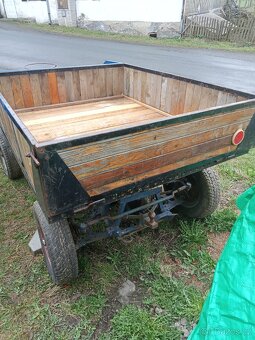Prodám traktor domácí výroby 4×4 motor Trabant - 3