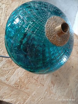 Modré sklo lampa - 3