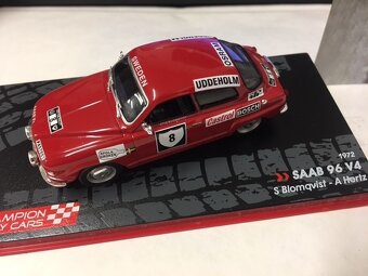 SAAB 96 V4 Swedish rally 1972 IXO 1/43 - 3